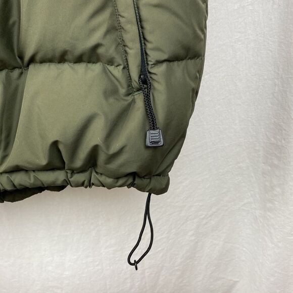 Browning Men's Army Green Down Filled Sleeveless Quilted Zip Front Vest M - Picture 4 of 5